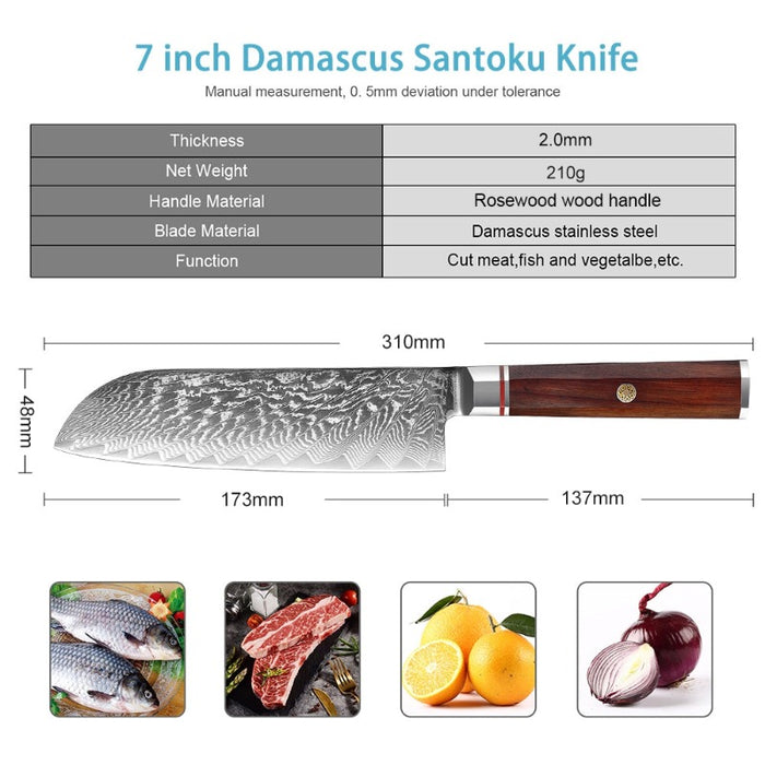 Japanese Santoku Knife