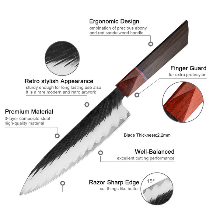 8 Inch Japanese Style Super Sharp Chef Knife