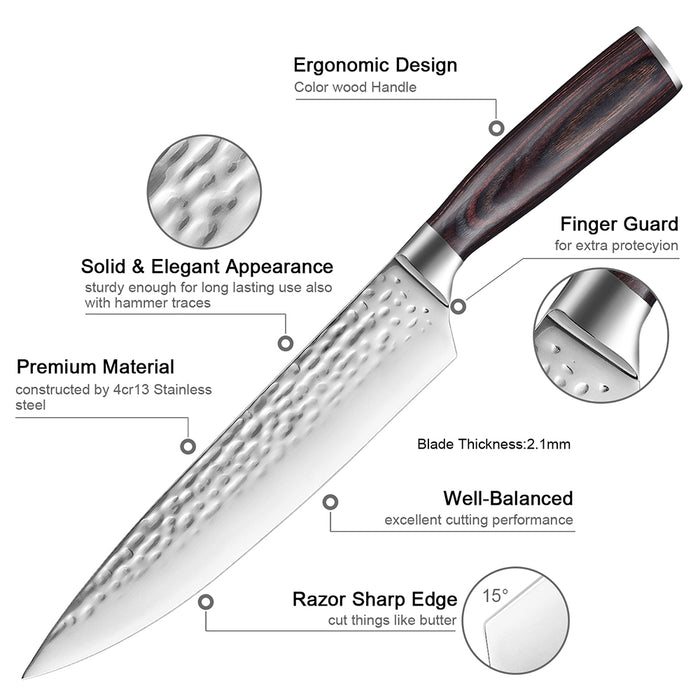 8 Inch Japanese Style Stainless Steel Chef Knife