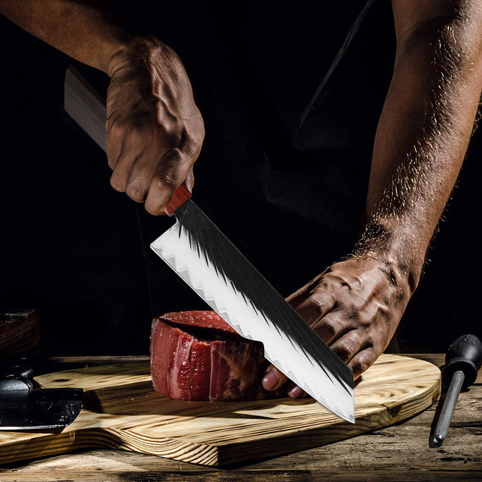 The 3-layer Composite Steel Chef Knife