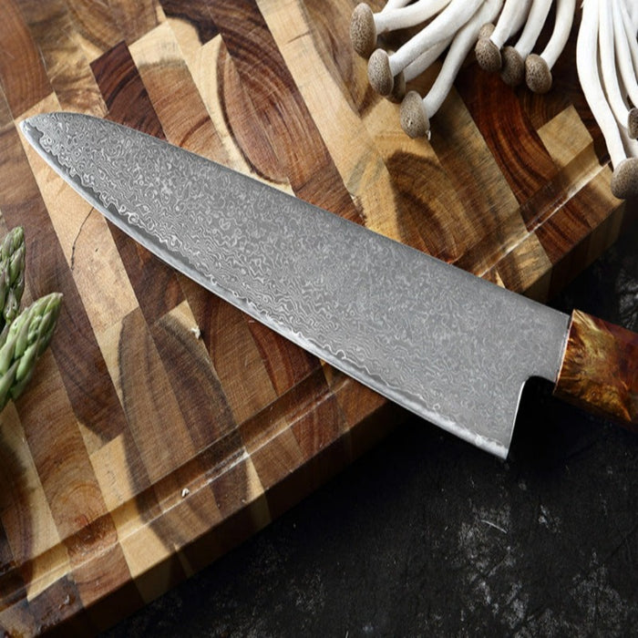 Japanese Damascus Stainless Steel Chef Knife