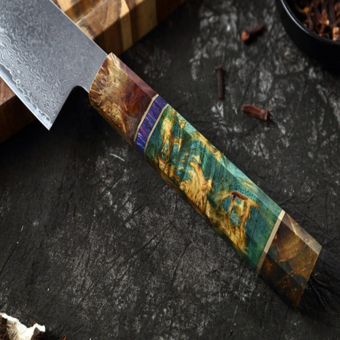 Japanese Damascus Stainless Steel Chef Knife