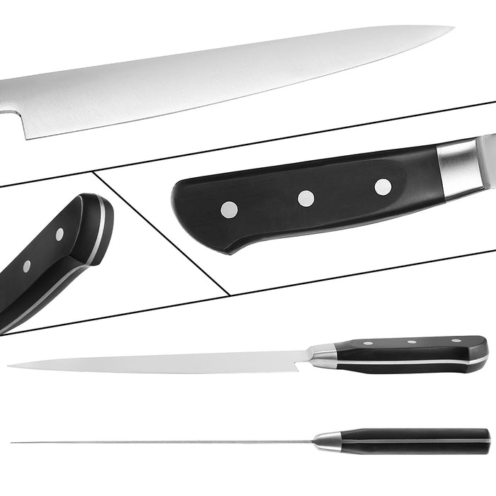 The 7.5 Inch PP Plastic Handle Chef Knife