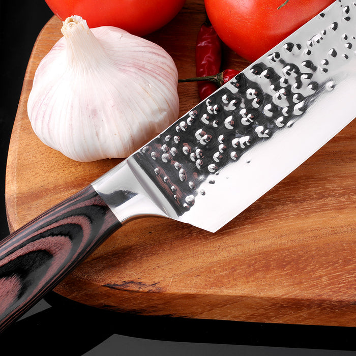 8 Inch Handmade Forged Stainless Steel Kitchen Chef Knife