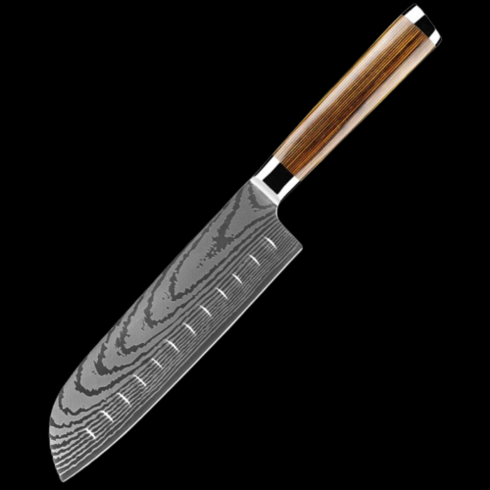 Santoku Knife 7" Ultra Sharp Kitchen Knife