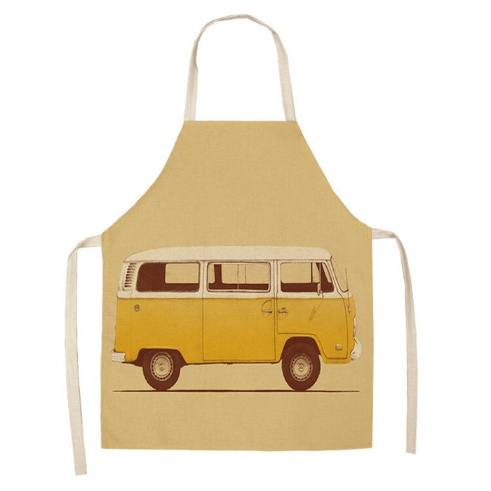 Vehicle Printed Kitchen Apron