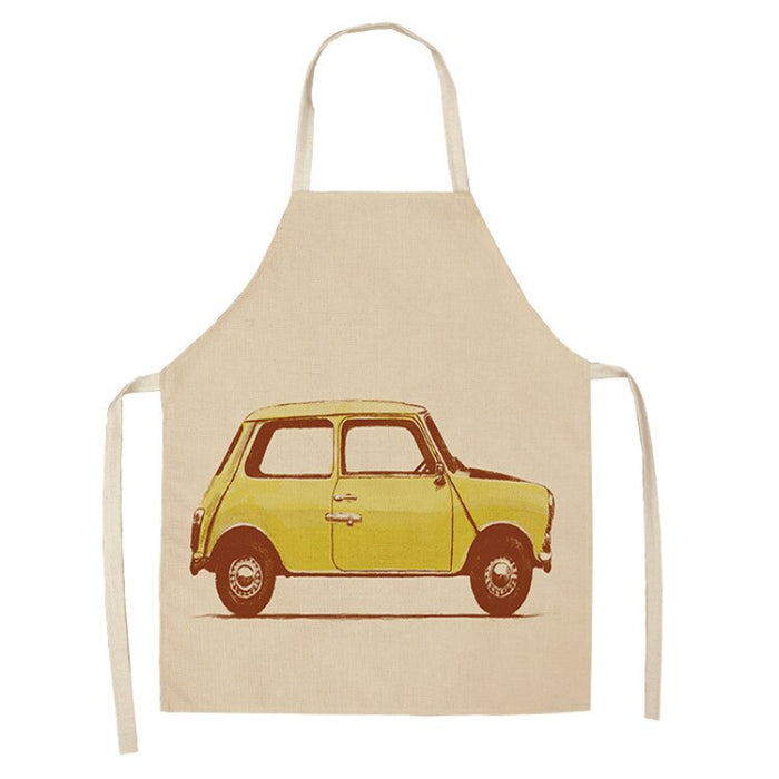 Vehicle Printed Kitchen Apron