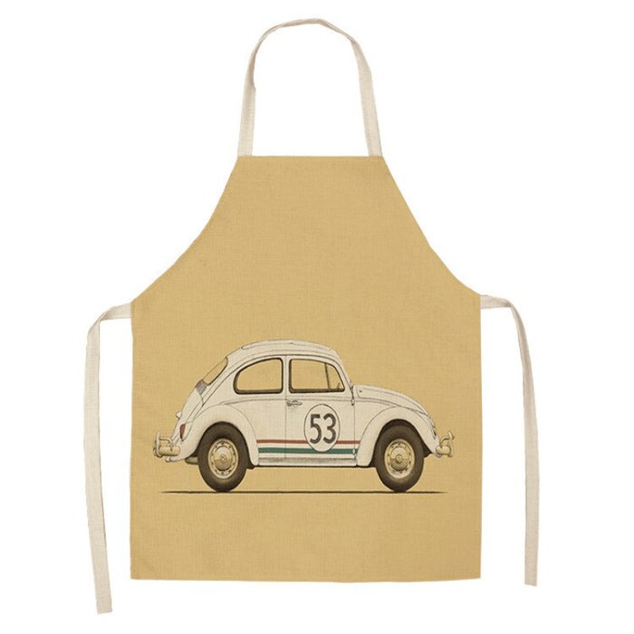 Vehicle Printed Kitchen Apron