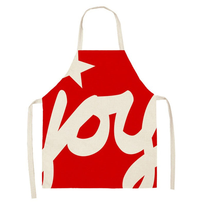 Christmas Print Kitchen Apron