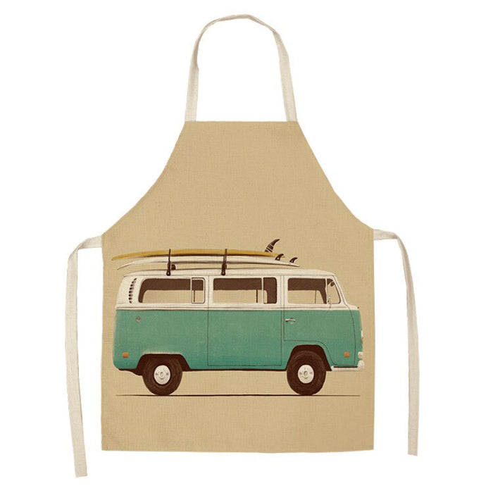 Vehicle Printed Kitchen Apron