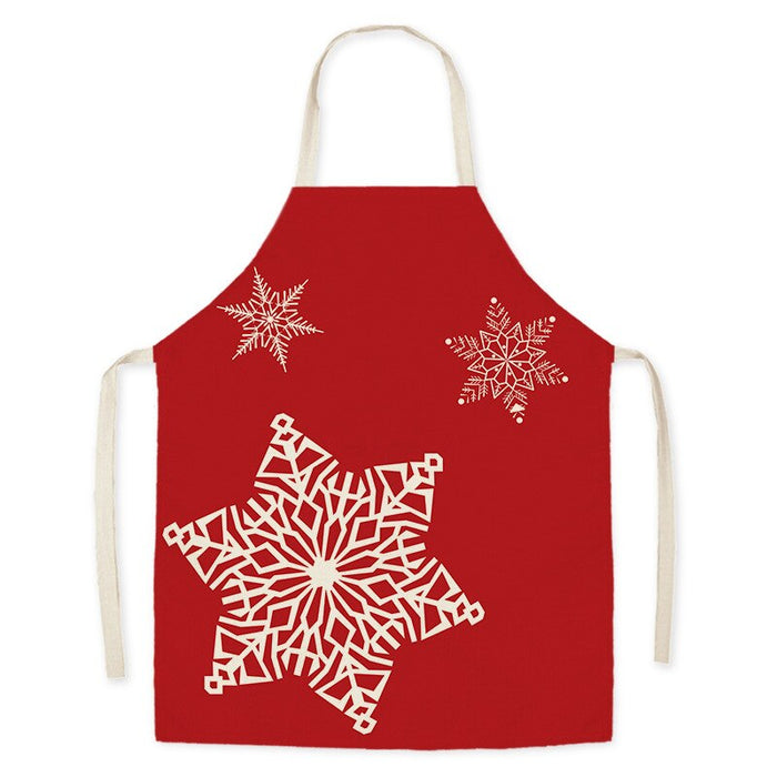 Christmas Decoration Printed Kitchen Apron