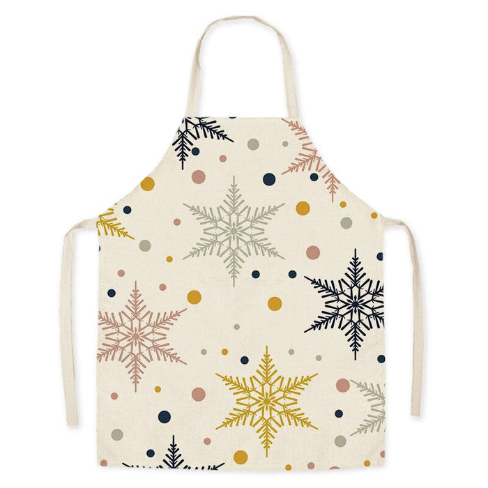 Christmas Decoration Printed Kitchen Apron