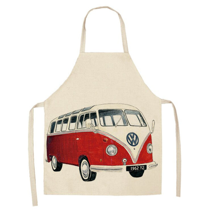 Vehicle Printed Kitchen Apron