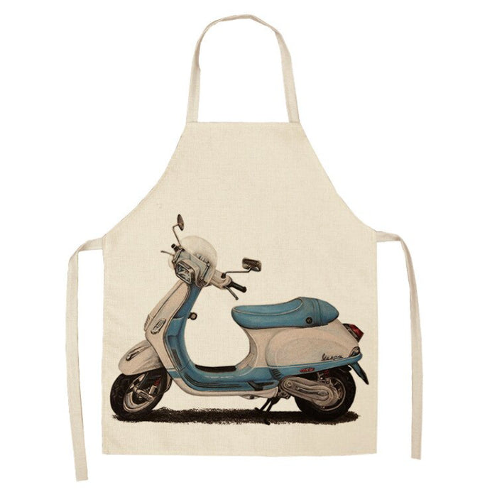 Vehicle Printed Kitchen Apron