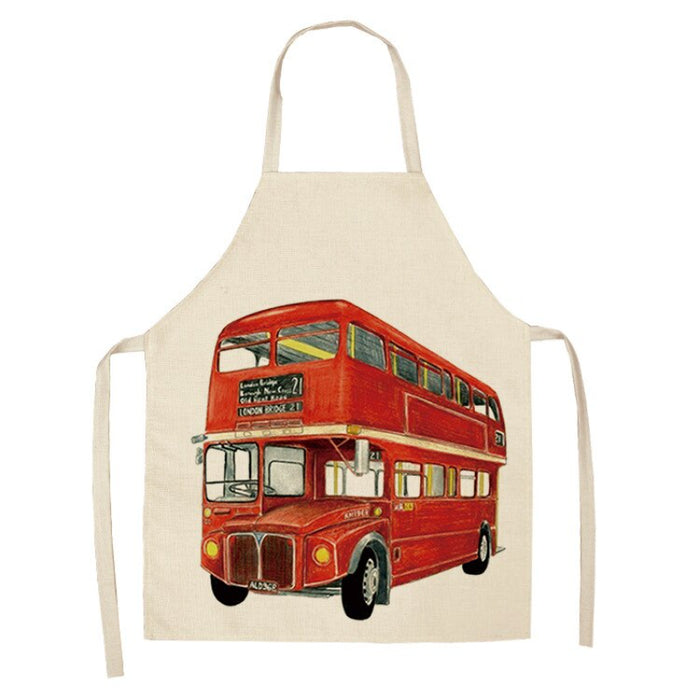 Vehicle Printed Kitchen Apron