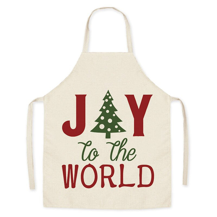 Christmas Decoration Printed Kitchen Apron