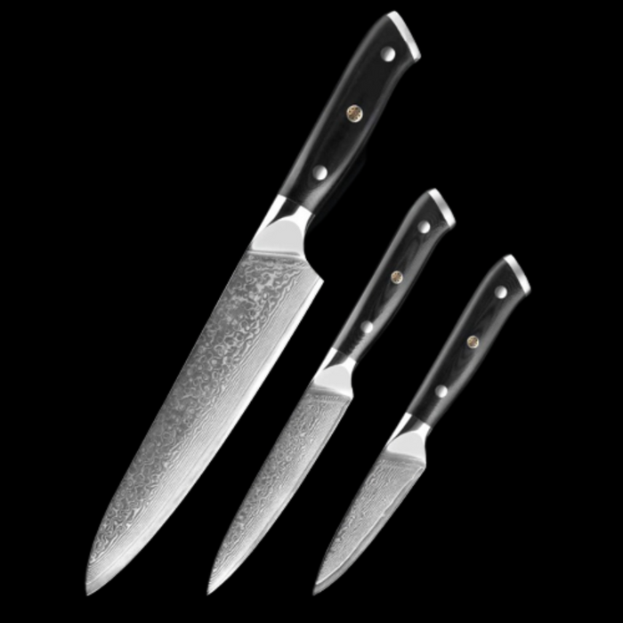 Damascus Steel Kitchen Chef Knife Sets