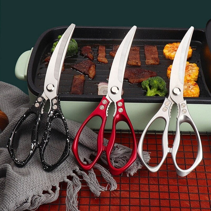 Stainless Steel Kitchen Multifunction Scissors