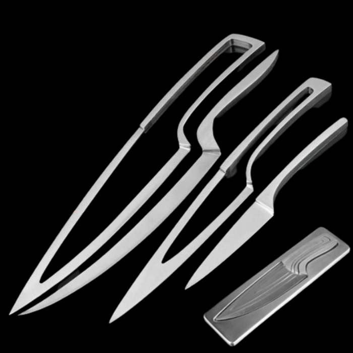 Stainless Steel Cascading Combination Knife Sets