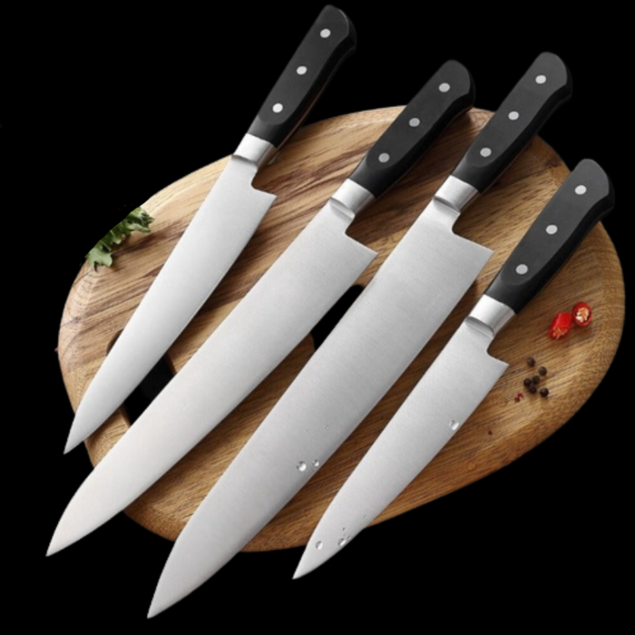 4 Pieces Stainless Steel Knife Sets With PP Plastic Handle