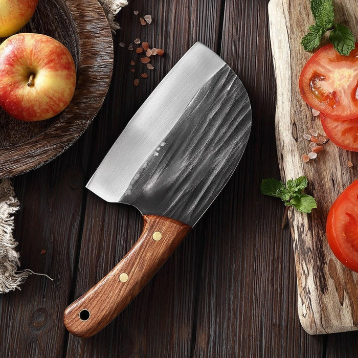 6 Inch Handmade High-Carbon Clad Steel Super Chef Knife