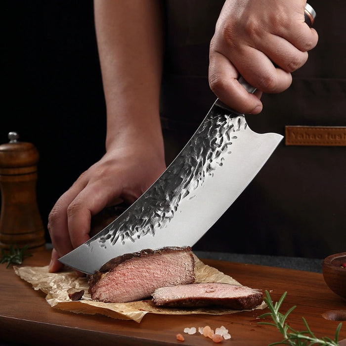 8 Inch High Carbon Steel Butcher Cleaver Knife