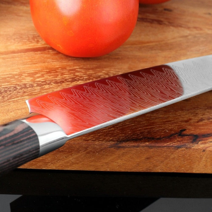 8" Inch Professional Kitchen Pattern Chef Knife