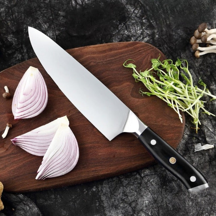 8-Inch Chef Knife With Stainless Steel Edge