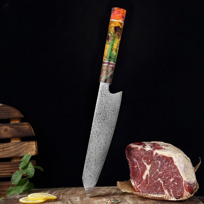 8 Inch High-Carbon Damascus Steel Chef Knife