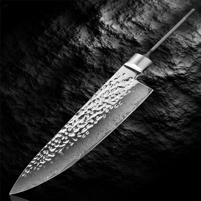 8" Inch Damascus Blanks DIY Chef Knife