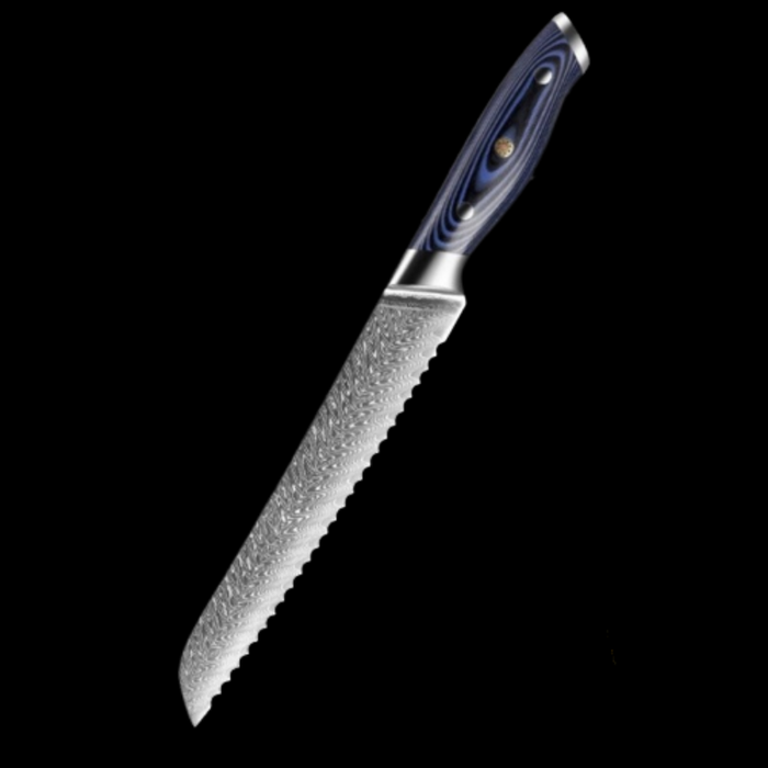 Damascus Steel Super Sharp 8-Inch Bread Knife