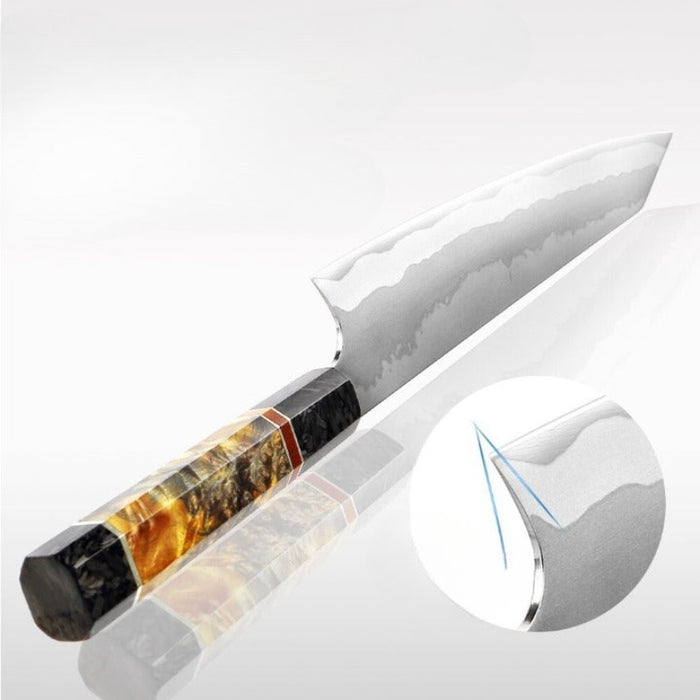 8-Inch Chef Knife With Octagonal Handle