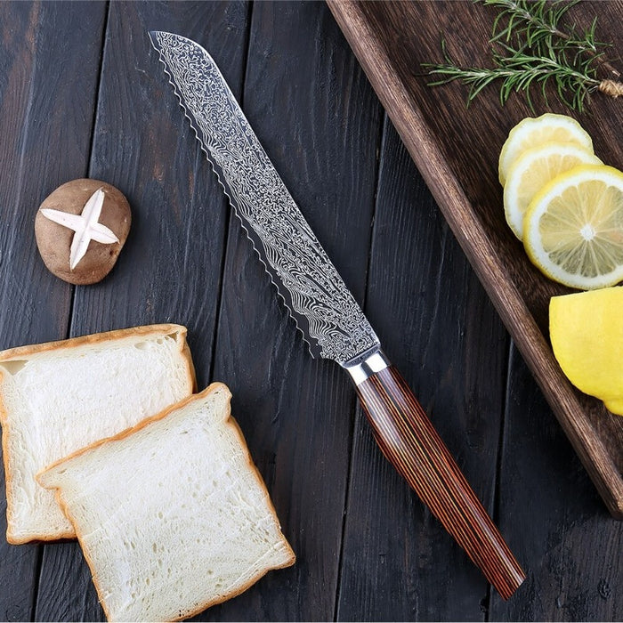 8 Inch High Carbon Stainless Steel Bread Knife