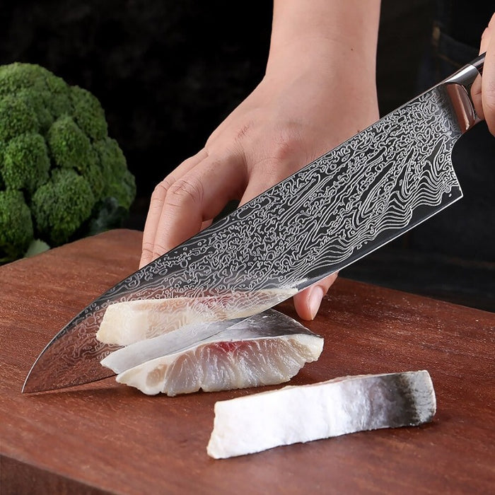 8-Inch High Carbon Stainless Steel Chef Knife