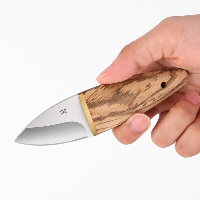 Chef Pocket Paring Knife With Olive Wood Handle