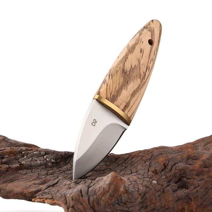 Chef Pocket Paring Knife With Olive Wood Handle