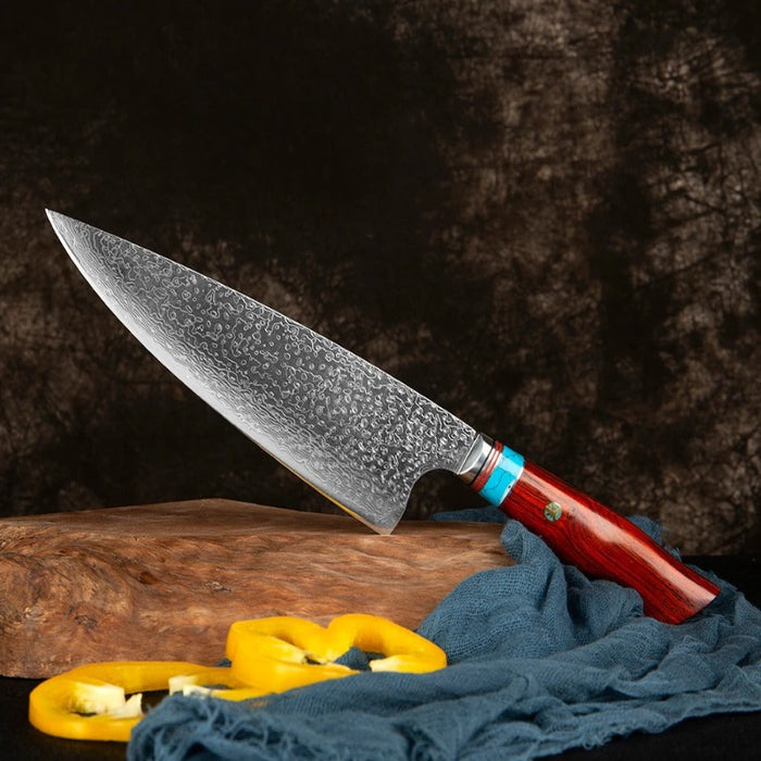 Professional Damascus Steel Sharp Chef Knife