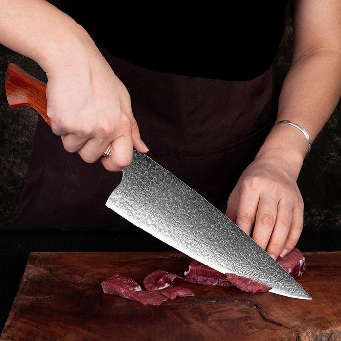 Professional Damascus Steel Sharp Chef Knife