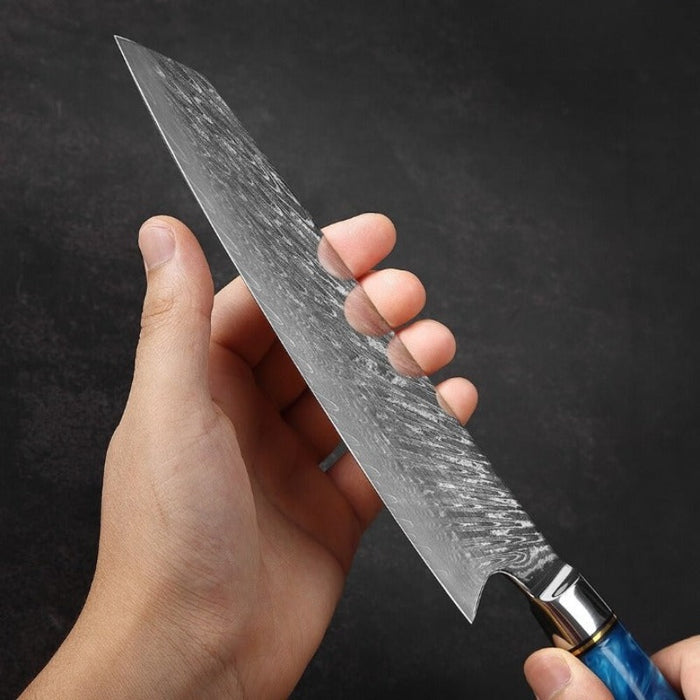 67 Layers Japanese Carbon Steel Slicing Chef's Knife