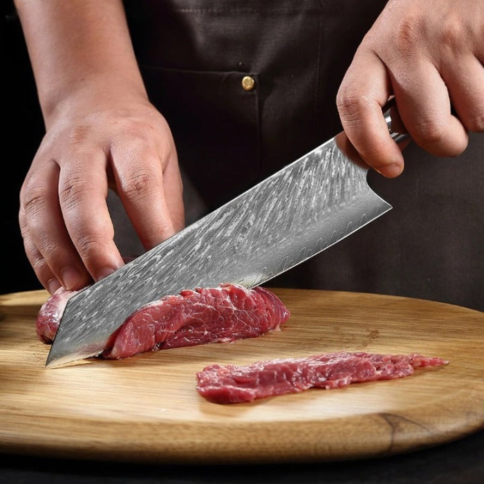 67 Layers Japanese Carbon Steel Slicing Chef's Knife