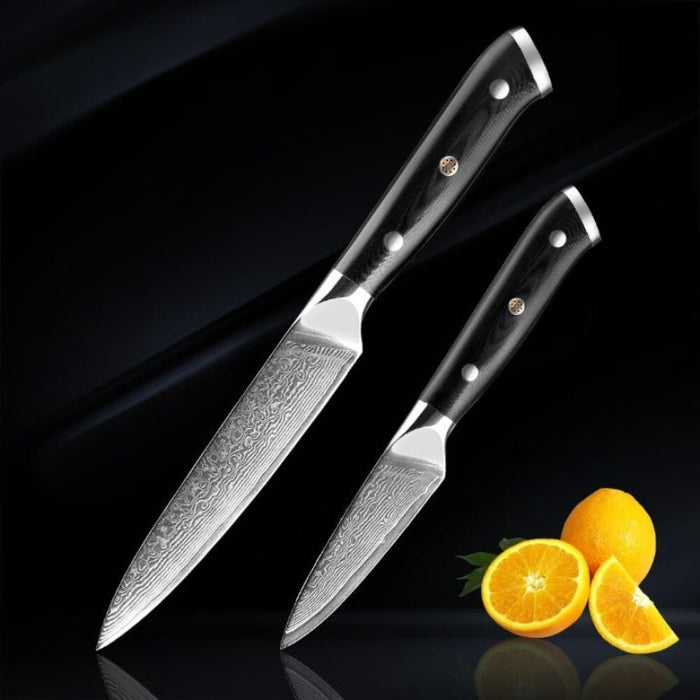 Damascus Steel Kitchen Knife Sets