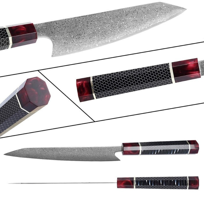 Octagonal Handle Sharp Chef Knife