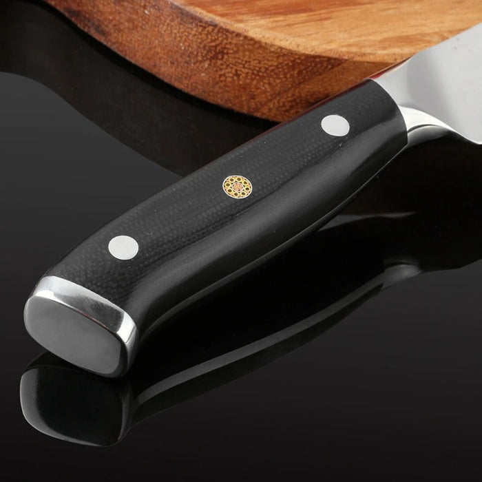 5 Inch Ultra Black Steel Chef Knife