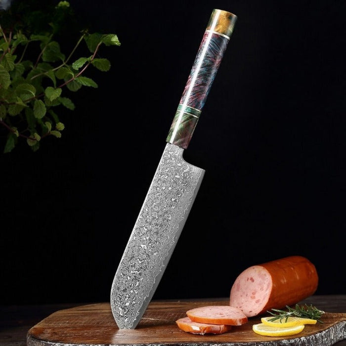 Non-Stick Slicing Japanese Steel Santoku Knives