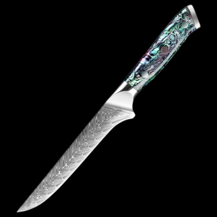 Damascus Steel Boning Steak Knife