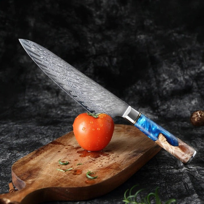 Damascus Steel Japanese Kitchen Chef Knife