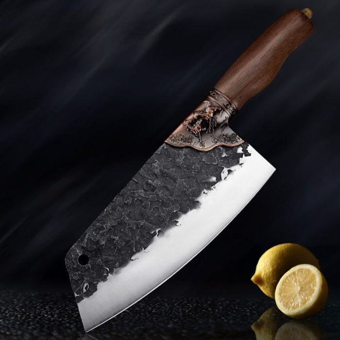 Double Horse Hard-Forged Chinese Chef Knife