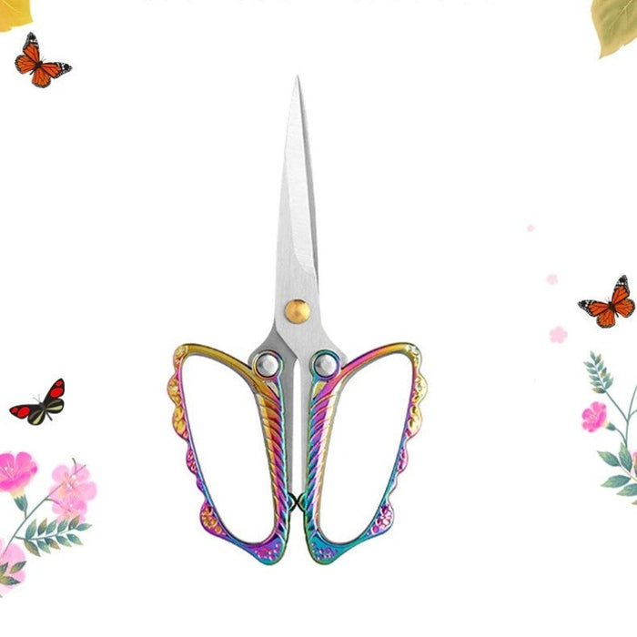 Exquisite Butterfly Shaped Retro Scissors