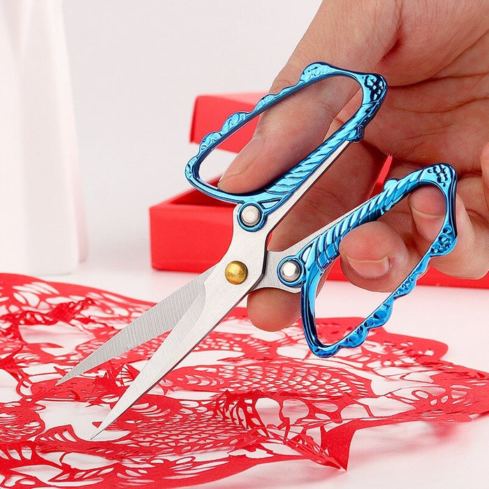 Exquisite Butterfly Shaped Retro Scissors