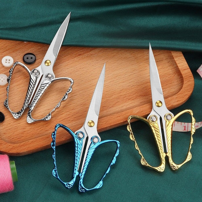 Exquisite Butterfly Shaped Retro Scissors